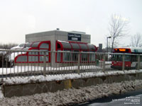 OC Transpo Lycee Claudel (ex-Abbey) station, Transitway system, Ottawa