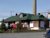 Former Noranda station; Rouyn-Noranda, Quebec. Current use: Business place