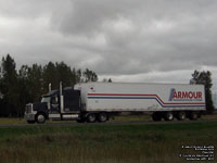 Pole Star tractor - Armour trailer