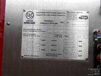 Autopompe de Premiere Ligne - First Line Pumper 206 - 10-??? - 2010 Maxi-Metal / Spartan Metrostar - Caserne 6 (Breakeyville), Levis, Quebec