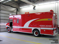 Unite d'urgence - Rescue 503 - 92-297 - 1992 International / Maxi Mtal step van hazmat unit - Caserne 3 (St-Nicolas), Levis, Quebec