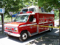 1321 - (227-90647) - 1990 Ford Econoline E350 / Tibotra - Pompiers Auxiliaires de Montral - Station/Caserne 21 - Montreal-Nord (Lavoisier & Honor-Mercier)