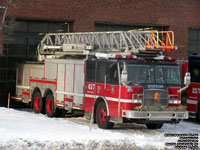 457 - (337-03559) - 2003 E-One Cyclone II ladder (Ex-Montreal 404) - Station/Caserne 57 - Pierrefonds