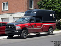 8003 - (128-14179) - 2014 Dodge Ram 3500 support vehicle - Station/Caserne 3 - Griffintown