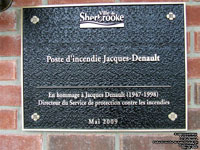 Poste d'incendie Jacques-Denault - Caserne 7 Station, 5920 boulevard Bourque, Sherbrooke, Quebec