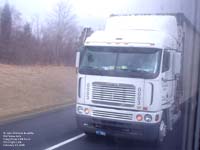 Freightliner cab over engine truck