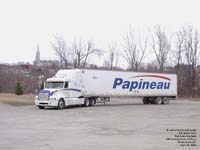 Papineau Express 373001 - A 2003 Freightliner Century with 730 000 km. This unit was to be removed from their active roster a month after this picture was taken. Its paper truckload was en route to Phily area.