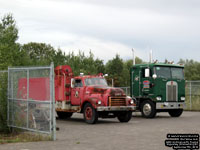 GMC and Kenworth trucks