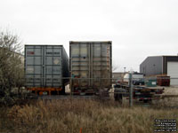 Kindersley Transport - KNDU 20113 and PMK Logistics - PMKU 20023