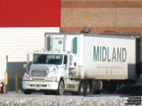Letarte tractor with a Midland P&D trailer