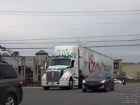Molson Breweries tractor with a Coors Light trailer